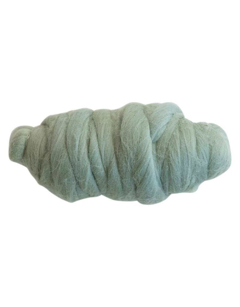 10 Yard Wool Felt Roving Yarn, Mint