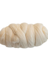 10 Yard Wool Felt Roving Yarn, Cream