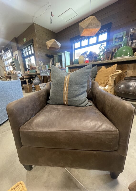 James Bastian Creative Gunner Leather Chair