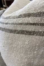 Grainsack Pillow -Mushroom Stripe
