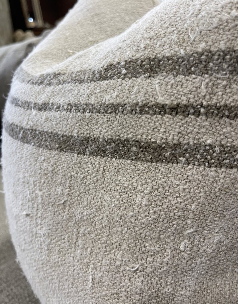 Grainsack Pillow -Mushroom Stripe