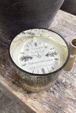 Small Radiant Glass Candle Balsam & Cedar