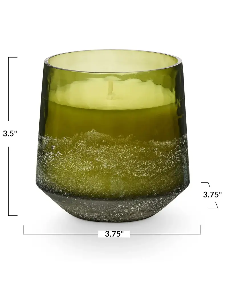 Balsam & Cedar Baltic Glass Candle