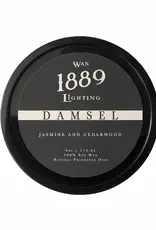 1889 Wax Lighting Damsel 4oz Tin Candle