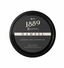 1889 Wax Lighting Damsel 4oz Tin Candle