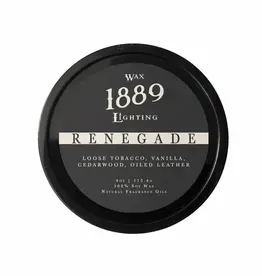 1889 Wax Lighting Renegade 4oz Tin Candle