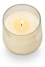 Winter White Baltic Glass Candle