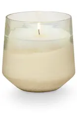 Winter White Baltic Glass Candle