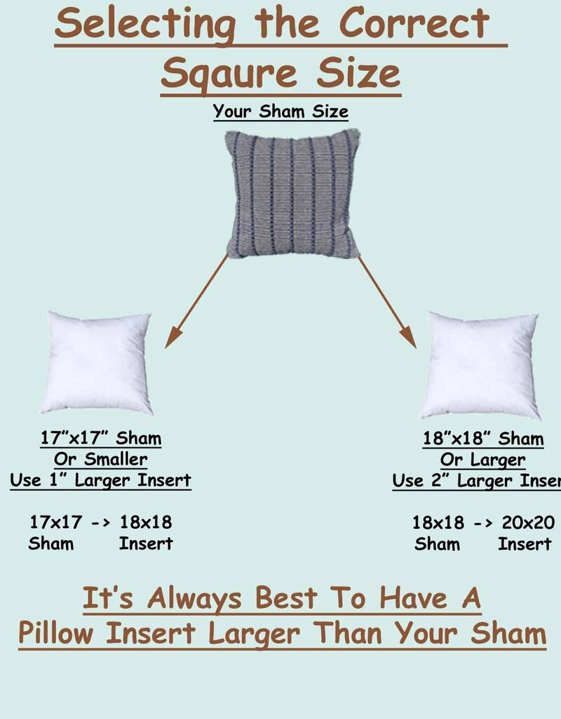 Synthetic Down Alternative Insert - 26" x 26"