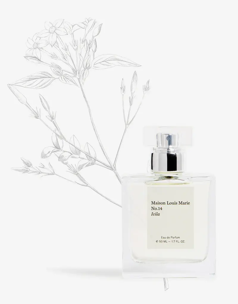Icila, No. 14, Eau de Parfum from Maison Louis Marie - 50ml Travel Spray