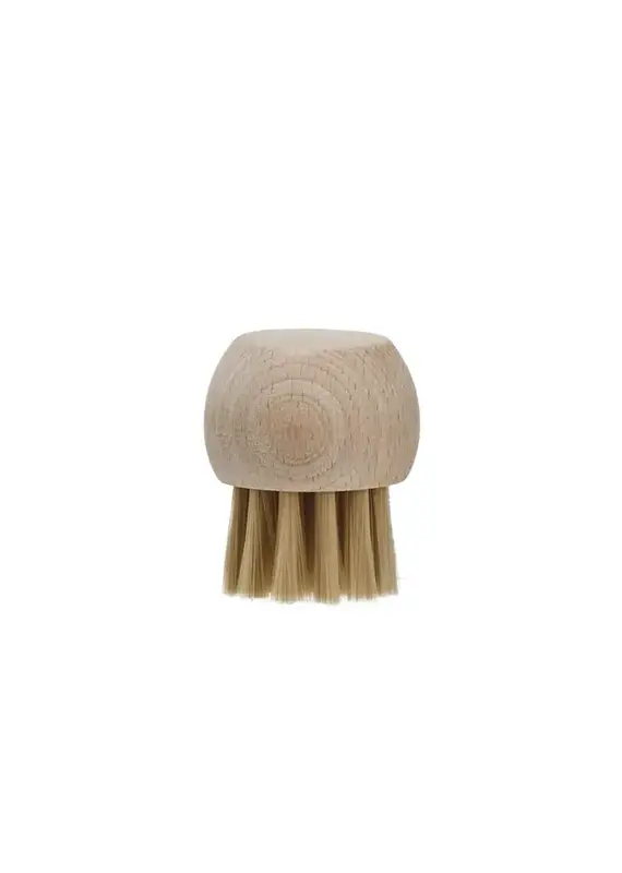Beech Wood & Plastic Vegetable Brush, Natural