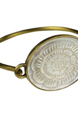 Zahara Bracelet, Mother of Pearl Flower