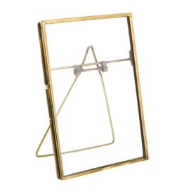 Monroe Easel Frame - Vertical - Brass