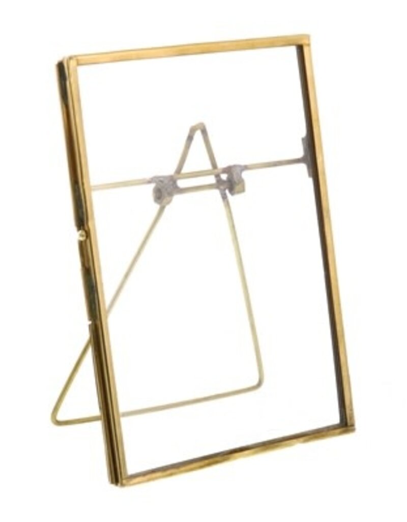 Monroe Easel Frame - Vertical - Brass