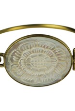 Zahara Bracelet, Mother of Pearl Flower