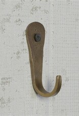 Forged Hook, Iron - Brass