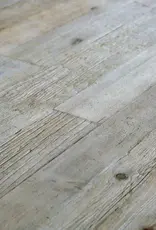 Salvaged Pine French Farm Table (Elliptical Oval)