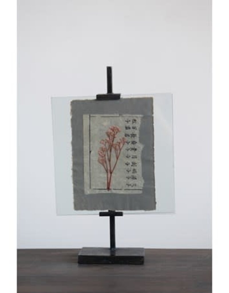Floating Photo Frame with Metal Stand