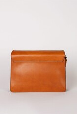 Round Top Classic Leather Purse in Cognac