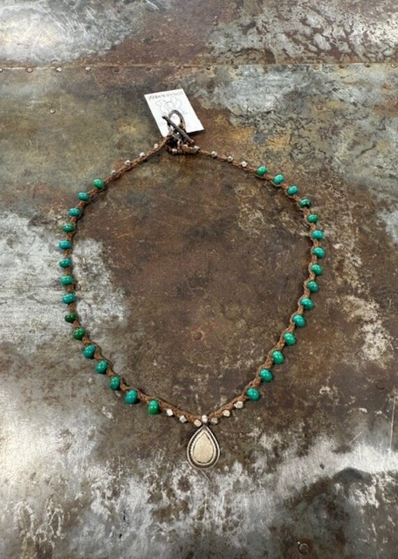 Trival Silver Pendant w/ Turk