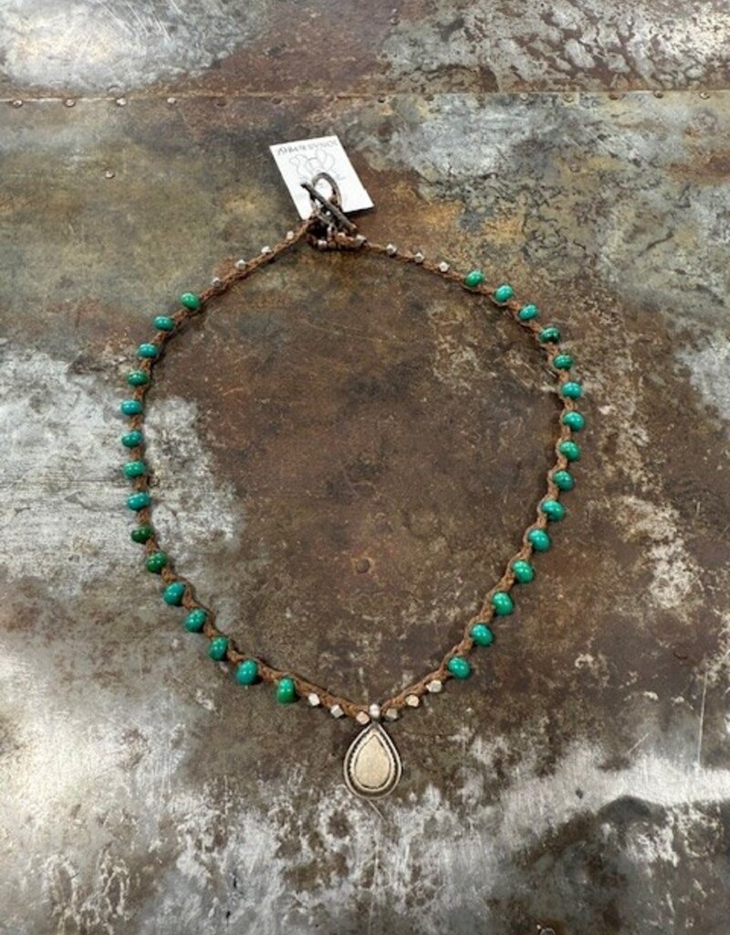 Trival Silver Pendant w/ Turk