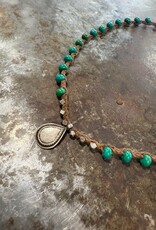 Trival Silver Pendant w/ Turk