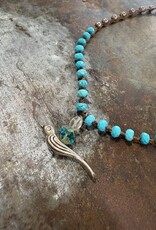 Silver Native American Bird TQ