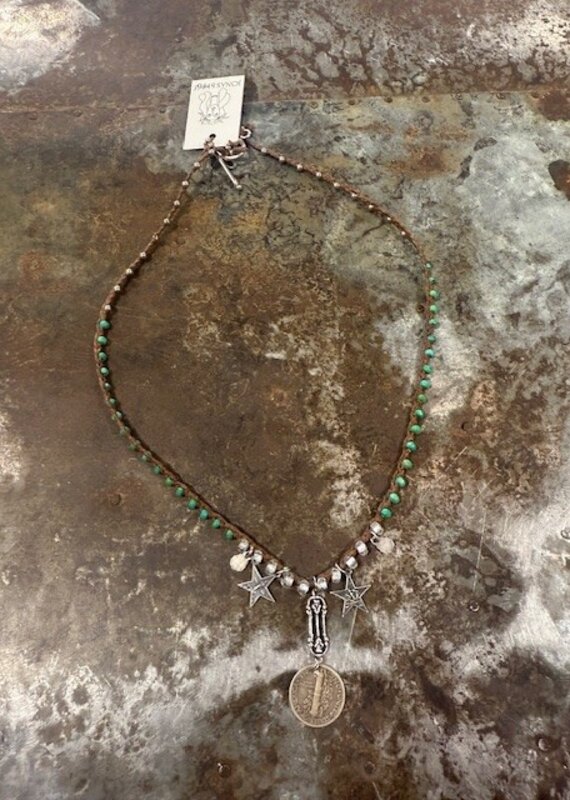 Silver Dime w/ Star Charrms