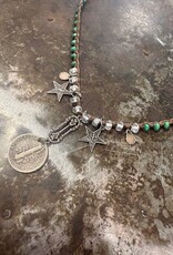 Silver Dime w/ Star Charrms
