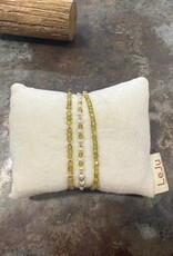 Chartreuse Zircon Bracelet