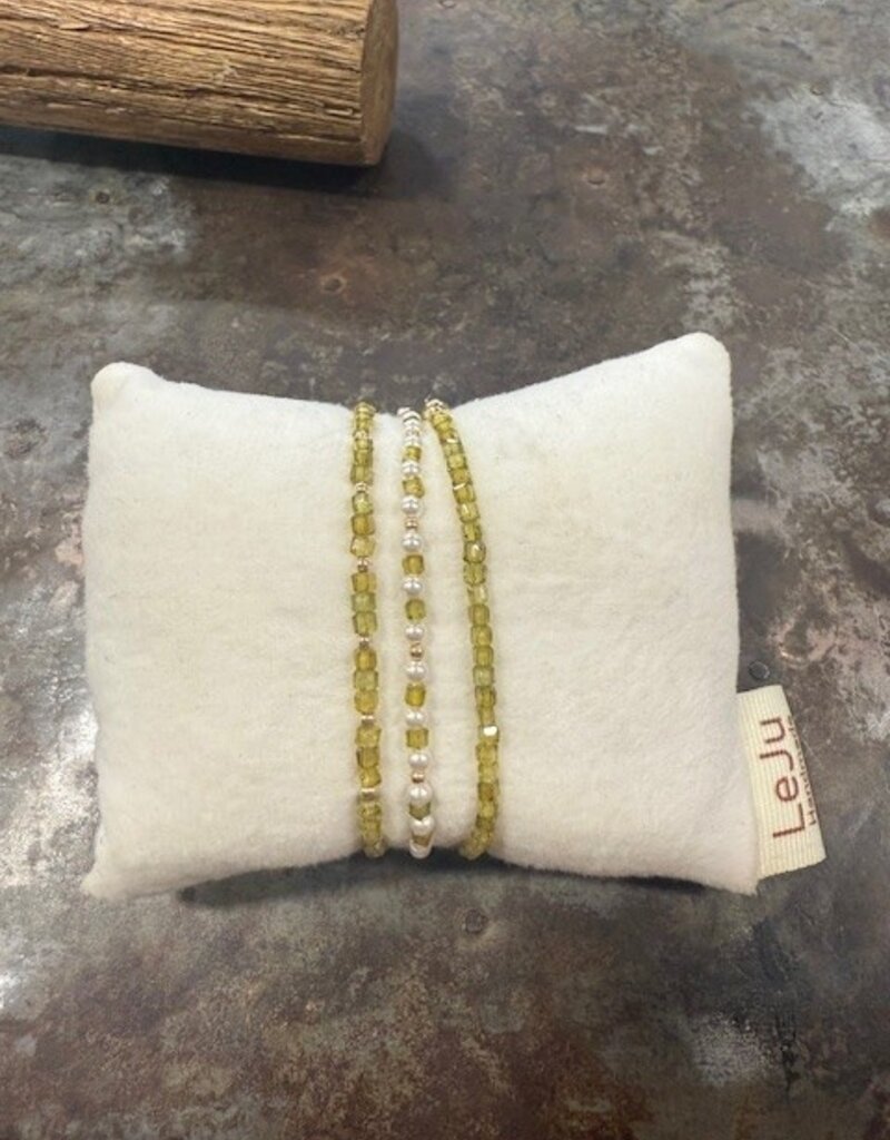 Chartreuse Zircon Bracelet