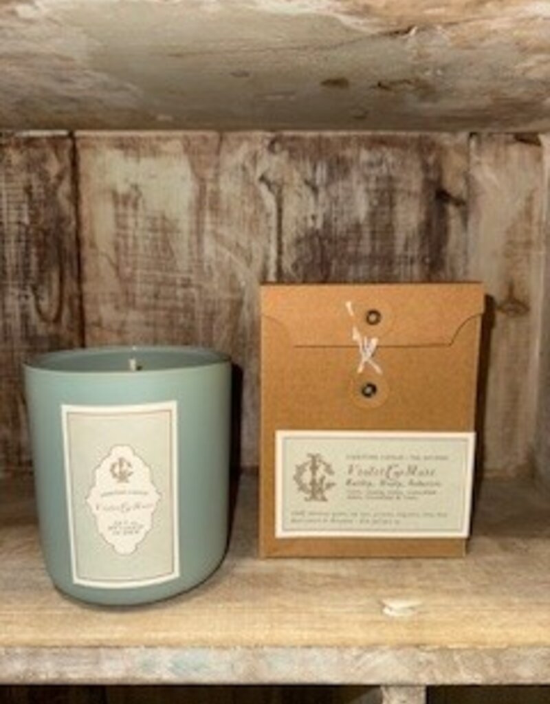 Violet & Moss Candle