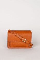 Austin Mini Bag in Cognac Classic Leather w/ Wide Leather and Thin Straps