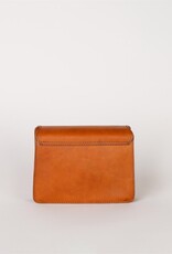 Austin Mini Bag in Cognac Classic Leather w/ Wide Leather and Thin Straps