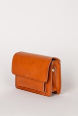 Austin Mini Bag in Cognac Classic Leather w/ Wide Leather and Thin Straps