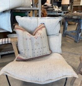 Sunset Dreams Gray Pillow  with Insert 22 x 22