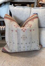 Sunset Dreams Gray Pillow  with Insert 22 x 22