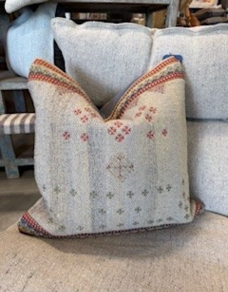 Sunset Dreams Gray Pillow  with Insert 22 x 22