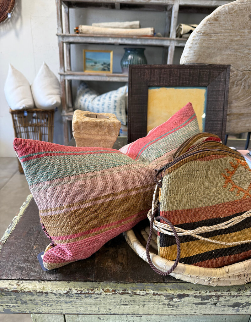 Bolivian Vintage Rectangle pillow with insert