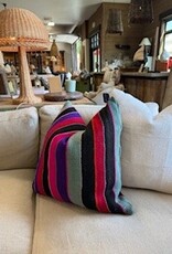 Bolivian Vintage Pillow with insert 22 x 22