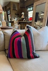 Bolivian Vintage Pillow with insert 22 x 22