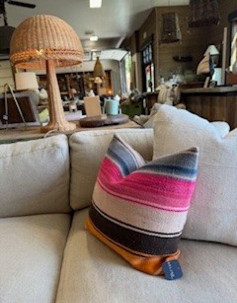 Bolivian Vintage Pillow with insert 18 x 18