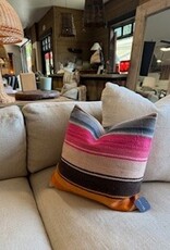 Bolivian Vintage Pillow with insert 18 x 18