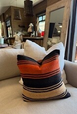 Bolivian Vintage Pillow with insert 18 x 18
