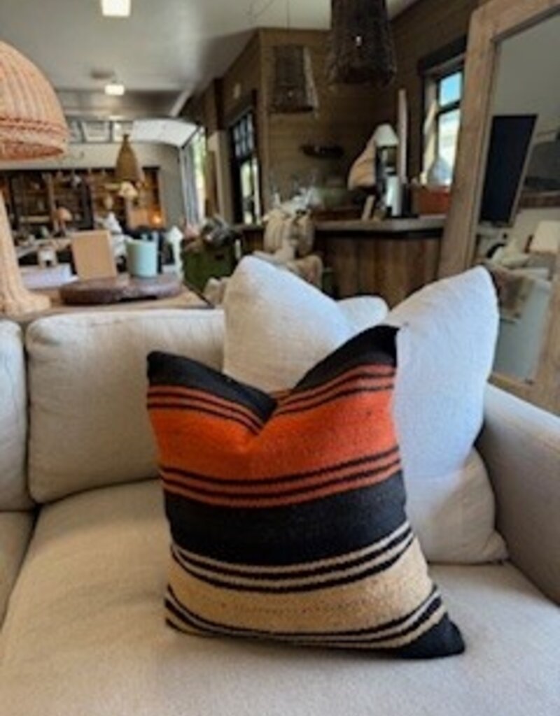 Bolivian Vintage Pillow with insert 18 x 18