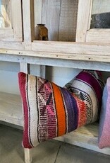 Bolivian Vintage Pillow with insert 10 x 18