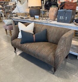 Brown Kilim Love Seat RT 6/25