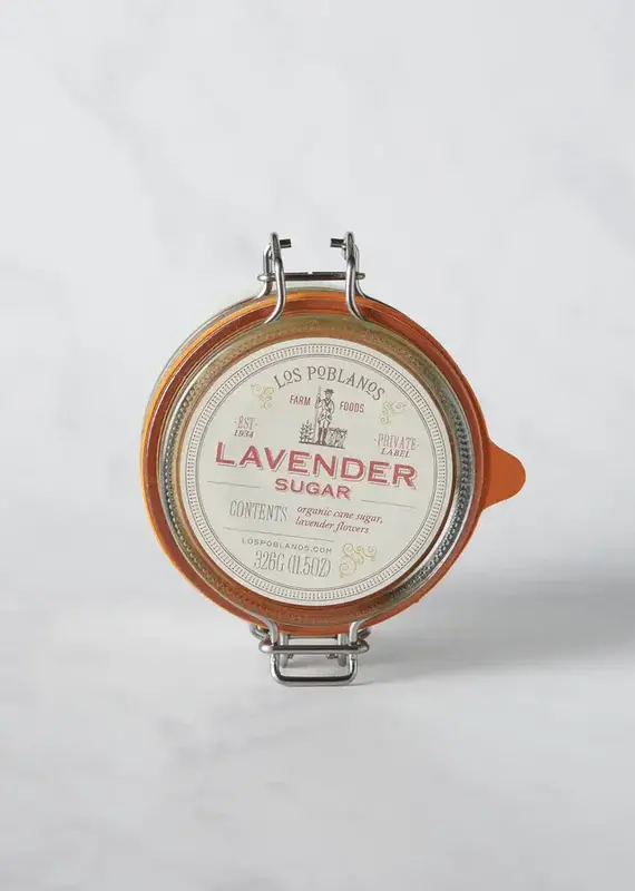Organic Lavender Sugar Jar