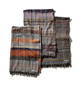 Wool Mix Multi-Use Blanket - Assorted Colors - 5 x 8.2