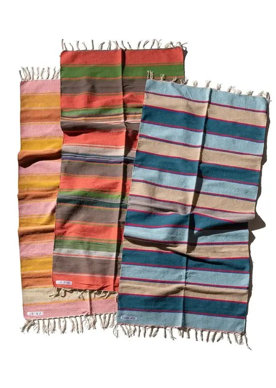 Cotton Beach Rug assorted colors - Narrow 3' x 6'